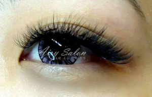 山茶花多層次美睫(黑色,咖啡色)~1000根